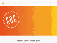 Tablet Screenshot of gocnetworking.com